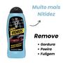 Imagem de Kit 4 Limpa Vidros Limpador Automotivo Carro V8 Sanol 500ml