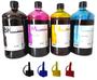 Imagem de Kit 4 Litros Compatível Tinta Impressora Canon Mega Canon G2110 Alta Qualidade Kings Of Ink