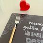 Kit 4 Lugar Jogo Americano Retangular Sousplat Supla De Mesa Posta Sala Jantar Cozinha Vegetais Preto - Universal Vendas Imagem de Kit 4 Lugar Jogo Americano Retangular Sousplat Supla De Mesa Posta Sala Jantar Cozinha Vegetais Preto