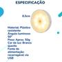 Imagem de Kit 4 Luminárias Led Sem Fio Com Sensor de Presença Luzes