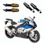 Imagem de KIT 4 Luz Seta Esportiva Pisca de Led Modelo P29 Para Moto BMW S 1000RR 2004 2005 2006 2007 2008 2009