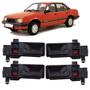 Imagem de Kit 4 Maçanetas Internas Monza Sedan 1985-1990 pino trava