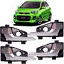 Imagem de Kit 4 Maçanetas Kia Picanto 1.0 12v - Cinza