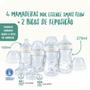 Imagem de Kit 4 Mamadeiras Starter Smart Flow Recém Nascido - Nuk