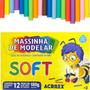 Imagem de Kit 4 massinhas soft kit 12 cores