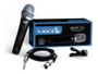 Imagem de Kit 4 Microfone Lyco Smp10 Com Fio Mesa 12 Canais S1202d Karaokê Barzinho Igreja Faculdade Palestra 