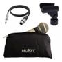 Imagem de Kit 4 Microfone Profissional Le Son Cardioide Com Fio Sm58 P4