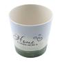 Imagem de Kit 4 Mini Vasos De Planta Cachepot Estampados Decorados 12,5cm