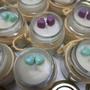 Imagem de Kit 4 Mini Vela Aromática Lavanda Capim Limão Vanilla Jasmim