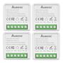 Imagem de Kit 4 Módulos Interruptor Zigbee Mini Alexa Google Home