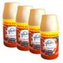 Imagem de kit 4 odorizador frutas e flores 269ml refil