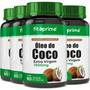 Imagem de Kit 4 Óleo De Coco Extra Virgem 1000Mg 60 Cápsulas Fitoprime