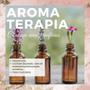 Imagem de Kit 4 Óleos Essenciais Via Aroma Para Aromaterapia Eucalipto, Laranja, Lavanda e Capim Limão Puros e Naturais