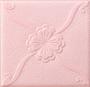 Imagem de Kit 4 Painel Placa 3D Auto Adesivo Flor Rosa Alto Relevo 70x70cm