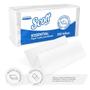 Imagem de Kit 4 Papeis Toalha Interfolhado Scott Essential Folha Dupla com 200 Folhas