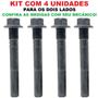 Imagem de Kit 4 parafuso pino guia deliszante da pinça freio traseiro van l300 pajero g1 gls 1992 a 2004 (10mm)