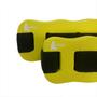 Imagem de Kit 4 Pares Caneleiras Hidroginástica 2 à 3kg DF1096 Amarelo Dafoca Sports