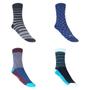 Imagem de Kit 4 Pares de Meias Ferracini Sport Masculina