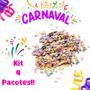 Imagem de Kit 4 Pc Confetes Para Festa De Carnaval P Festa Reciclado