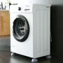 Imagem de Kit 4 Pé Nivelador De Máquina de Lavar Secar Calço Regulador Apoio Anti Vibração Universal Lavadoras Secadoras Antiderrapante