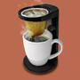 Imagem de Kit 4 Peças Cozinha Passador De Café Coador Com 3 Refil My Coffee - Ou