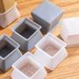 Imagem de Kit 4 Peças Proteção De Silicone Para Mesa E Pé De Cadeira Sem Barulho Ruido