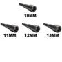 Kit 4 peças Soquete Magnético Parafusadeira Aço Cromo 10mm 11mm 12mm 13mm - CTPOHR Imagem de Kit 4 peças Soquete Magnético Parafusadeira Aço Cromo 10mm 11mm 12mm 13mm