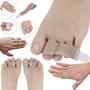 Imagem de Kit 4 peças tratamento joanete protetor contra dores no pé