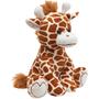 Imagem de Kit 4 pelúcias infantil bebe ursinho grande 25 cm safari animais bichinhos antialérgico decoração buba