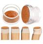 Imagem de Kit 4 Pezinho Transparente Com Feltro Pé De Moveis 15-23Mm
