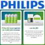 Imagem de Kit 4 Pilhas AA Philips Carregador Bivolt Original P/ Xbox