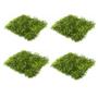 Imagem de Kit 4 Placas Samambaia Havaiana Para Jardim Vertical Artificial