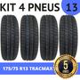 Imagem de Kit 4 pneus 13 com 5 anos de Garantia 175-75-13 Tracmax  Palio/ Uno / Gol