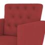 Imagem de Kit 4 Poltronas Nina com Capitone - Vermelho