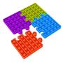 Imagem de Kit 4 Pop It Colorido de Encaixe 26cm Pop Fun - Yes Toys
