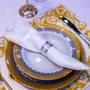 Imagem de Kit 4 Porta Guardanapos Luxuoso Decoração Mesa Posta