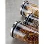 Imagem de Kit 4 Potes de Vidro Hermético Com Tampa Inox Cilindro Electrolux - A18848101