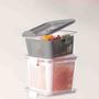 Imagem de Kit 4 Potes Herméticos Multiuso Slim Porta Mantimentos C/ Válvula Ar Travas 1360ml