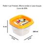 Imagem de Kit 4 Potes Mickey 200ml e 580ml Porta Temperos e Alimentos