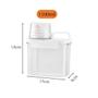 Imagem de Kit 4 Potes Multiusos com Copo Dosador e Trava 1,1l - Maxx