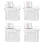 Imagem de Kit 4 Potes Multiusos com Copo Dosador e Trava 1,1l - Maxx