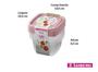Imagem de Kit 4 Potes Para Alimentos Quadrado 360 ML Transparente Sanremo