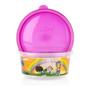 Imagem de Kit 4 Potes Para Papinha Decorados 300ml - Nuby Rosa