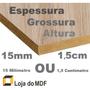 Imagem de Kit 4 Prateleiras Mdf 55x15 Carvalho Nicho Livros Revista