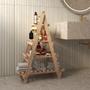 Imagem de Kit 4 Prateleiras P/ Cabeceira Design Piramide