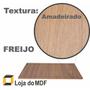 Imagem de Kit 4 Prateleiras U Mdf 60x25 Freijó  Nicho Livros Revista