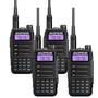 Imagem de Kit 4 Radios Comunicador Baofeng UV16 Walk Talk Longo Alcance Dual Band a Prova dágua