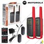 Imagem de Kit 4 Rádios Comunicador Motorola T210BR Talkabout UHF Nacional 