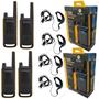 Imagem de Kit 4 Rádios Motorola Talkabout T470BR UHF Com Fones de Ouvido