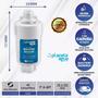 Imagem de Kit 4 Refil Vela Filtro Coluna Universal Bebedouro 1012A